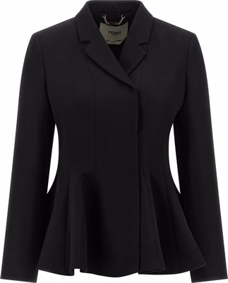 Black Virgin Wool Blazer