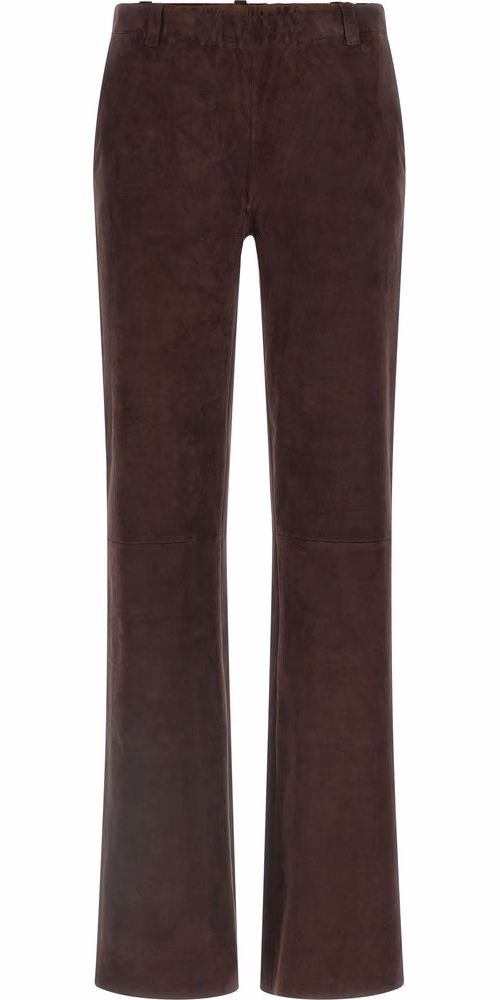 STOULS Brown Leather Pants