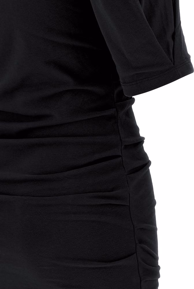 Isabel Marant Black Cotton Short Dress