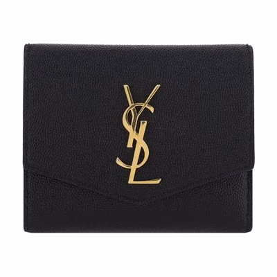 Black Calf Leather Bos Taurus Wallet
