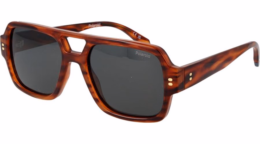 Polaroid Orange Polycarbonate Sunglasses