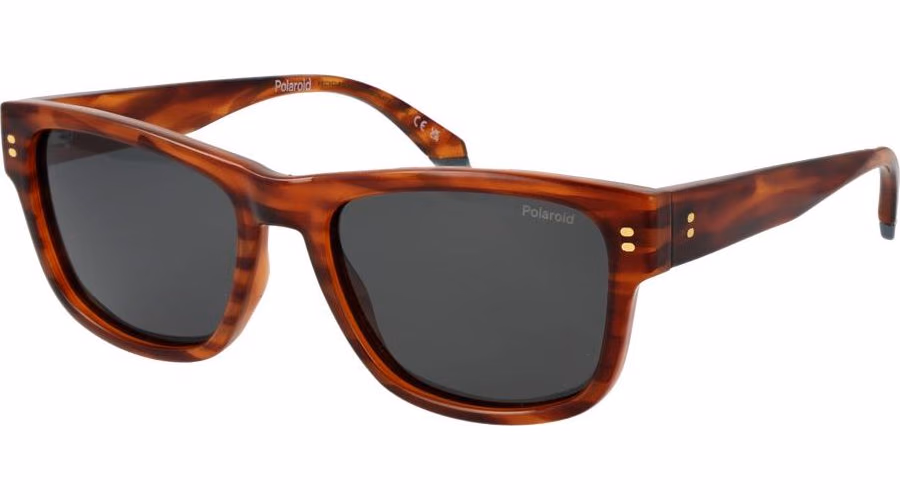 Polaroid Brown Plastic Sunglasses