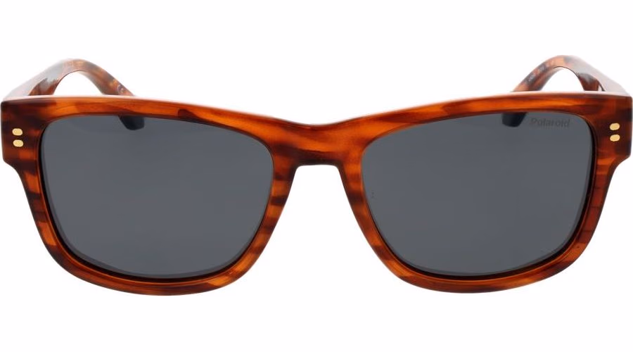 Polaroid Brown Plastic Sunglasses
