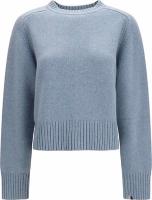 Blue Cashmere Sweatshirt