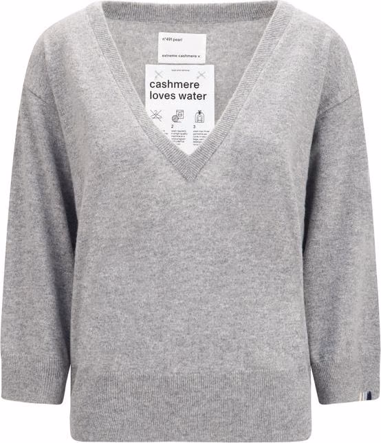 Extreme Cashmere Gray Cashmere Sweater