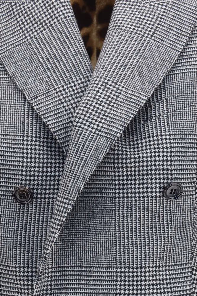 Dolce & Gabbana Gray Wool Oves Aries Waistcoat