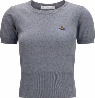 Gray Cotton T-Shirt