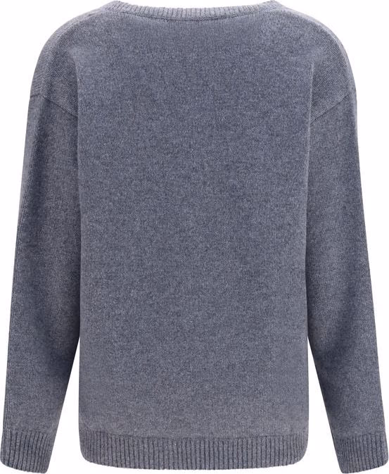 Valentino Garavani Gray Cashmere Sweater