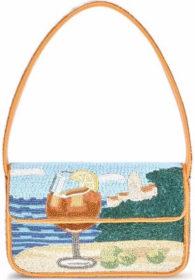 Multicolor Rayon Shoulder Bag