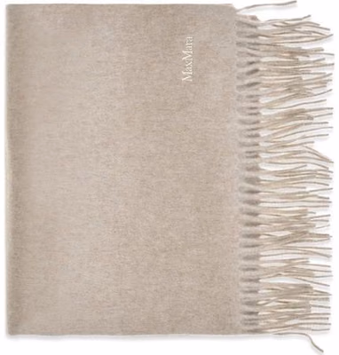 Beige Cashmere Scarf