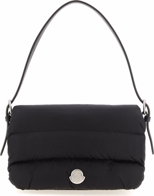 Black Polyamide Shoulder Bag