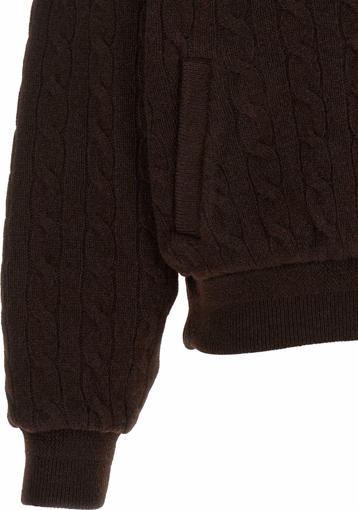 Polo Ralph Lauren Brown Wool Bomber