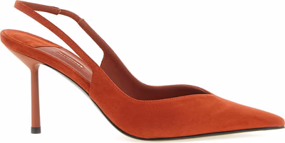 Blue Lambskin High Heel Pumps
