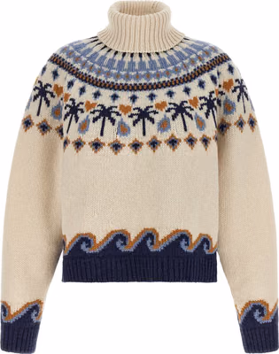 Multicolor Virgin Wool Cardigan