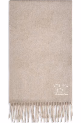 Beige Cashmere Scarf