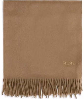 Beige Cashmere Scarf