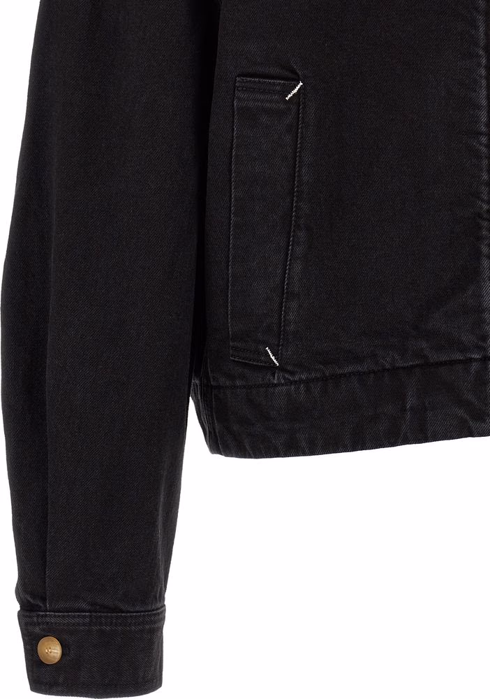 Jacquemus Black Cotton Denim Jacket