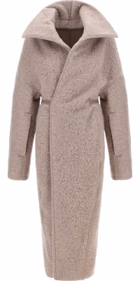 Multicolor Marabou Coat