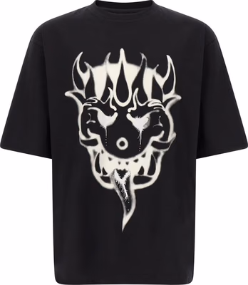 Black Cotton T-Shirt