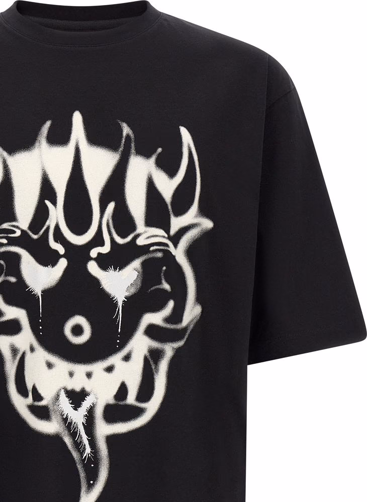 Y-3 Black Cotton T-Shirt