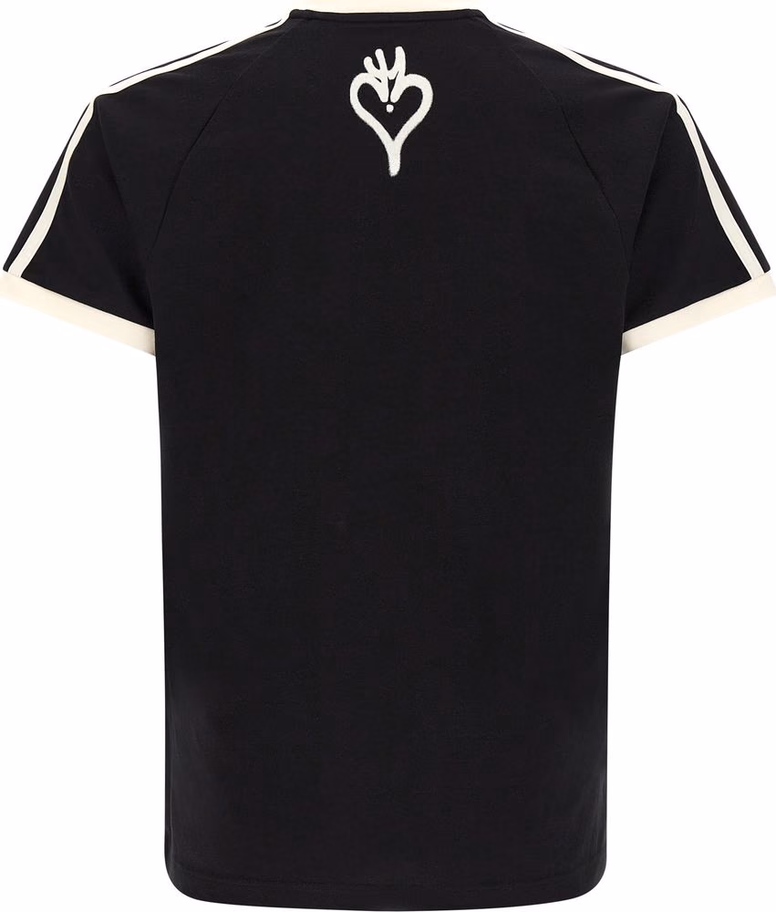Y-3 Black Cotton T-Shirt