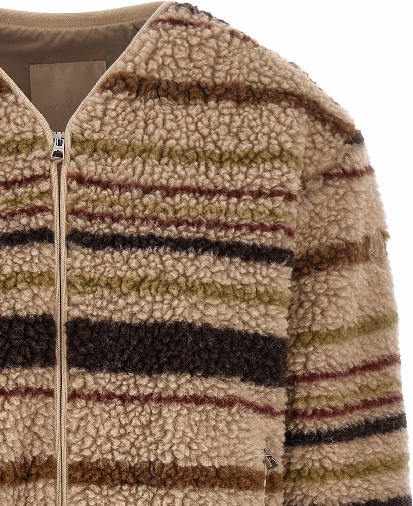 Moncler Brown Polyester Cardigan
