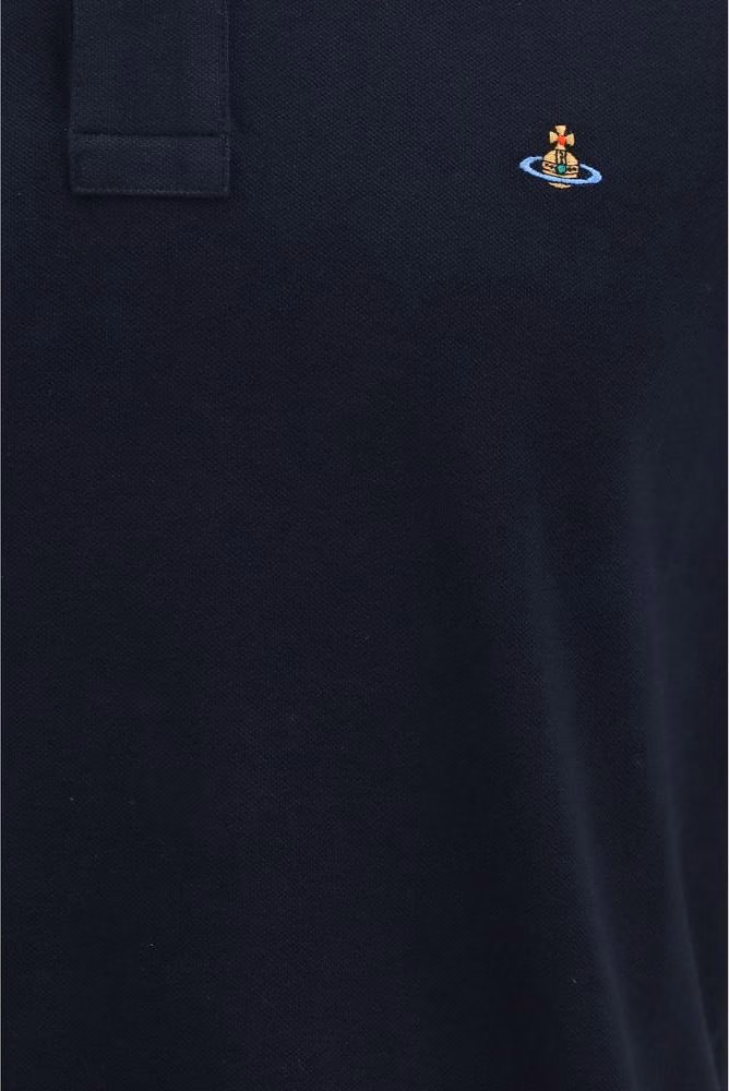 Vivienne Westwood Blue Cotton Polo Shirt