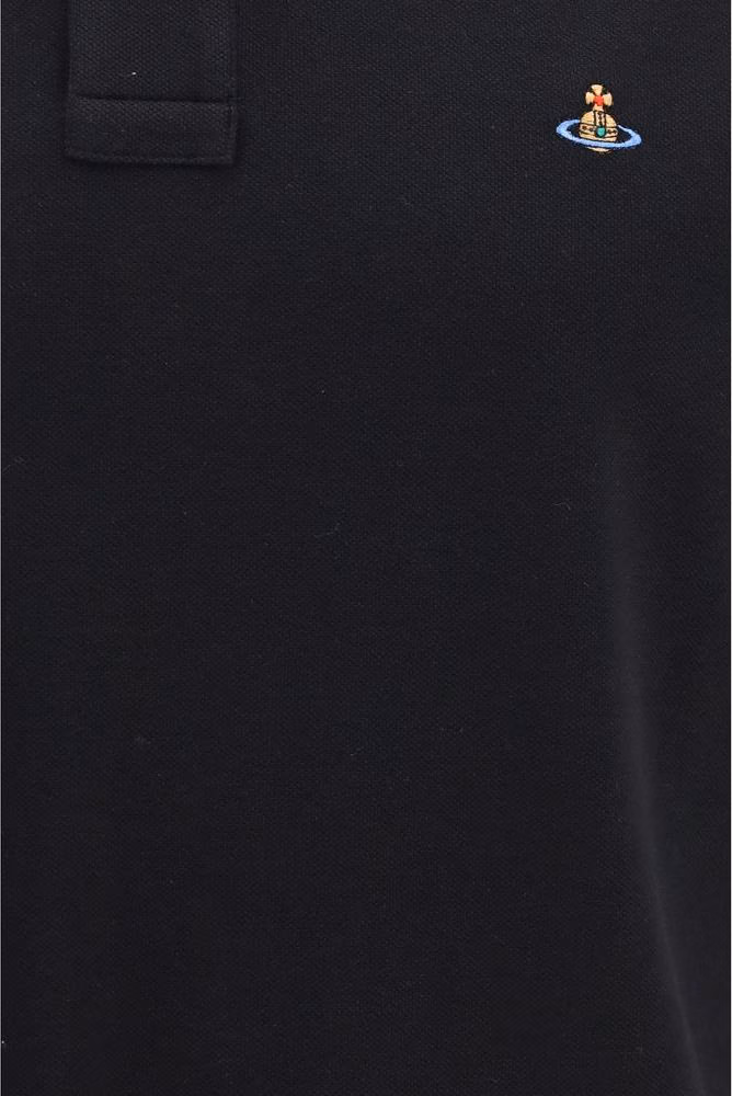 Vivienne Westwood Black Cotton Polo Shirt