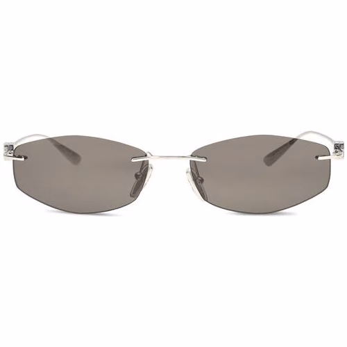 Balenciaga Silver Metal Sunglasses