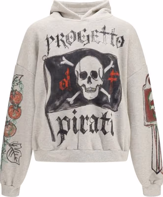 Gray Cotton Sweatshirt