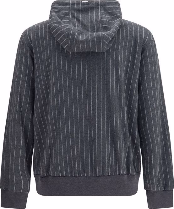 Herno Gray Cotton Sweatshirt
