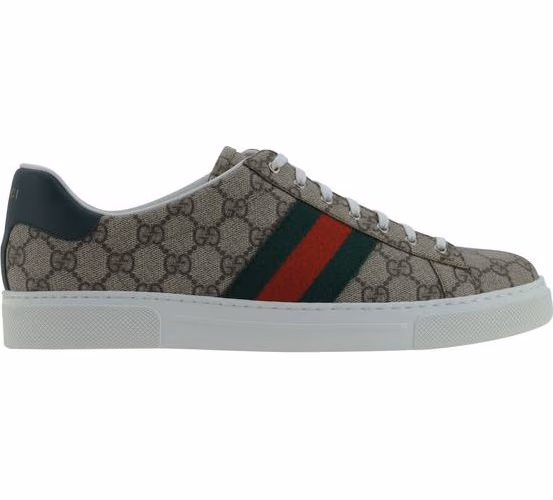 Gucci Beige Polyethylene Low Top Sneakers