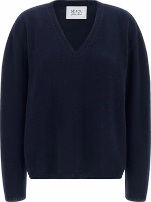 Blue Cashmere Cardigan