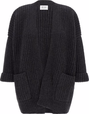 Gray Cashmere Cardigan