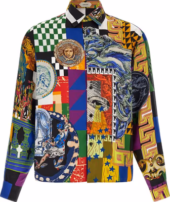 Multicolor Silk Blouse