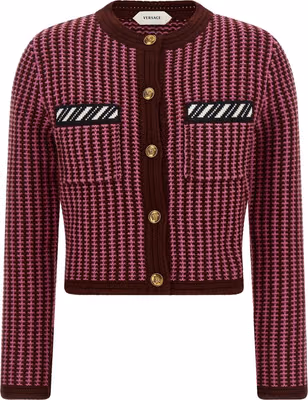 Multicolor Virgin Wool Cardigan