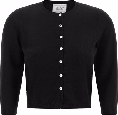 Black Cashmere Cardigan