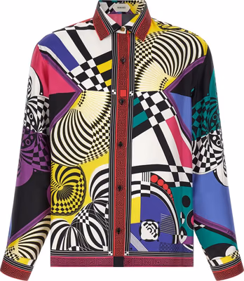 Multicolor Silk Blouse