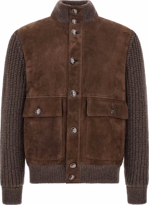 Brown Lamb Leather Leather Jacket