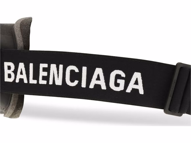 Balenciaga Silver Polyamide Sunglasses