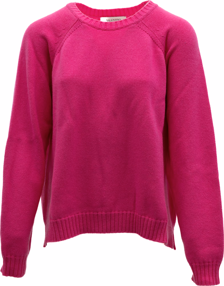 Valentino Garavani Women Knit Sweater in Fuchsia
