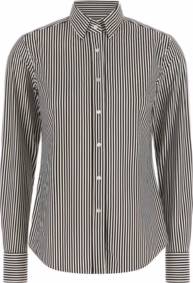Bicolor Polyamide Blouse