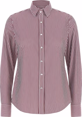 Bordeaux Polyamide Blouse
