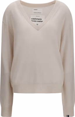 Beige Cashmere Sweater