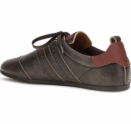 Vivienne Westwood Black Calf Leather Bos Taurus Sneakers