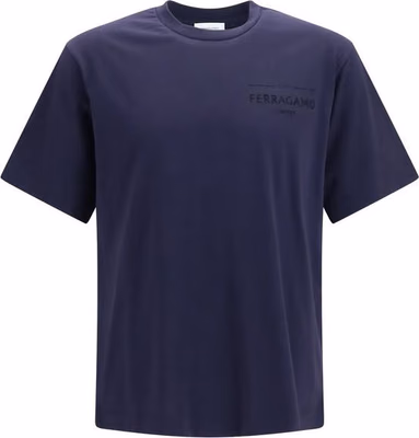 Blue Cotton T-Shirt