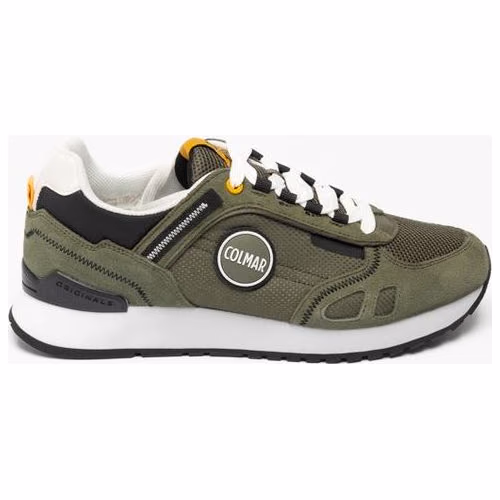 Colmar Army Leather Athletic Sneakers