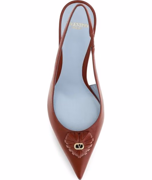 Valentino Garavani Multicolor Calf Leather Bos Taurus High Heel Pumps