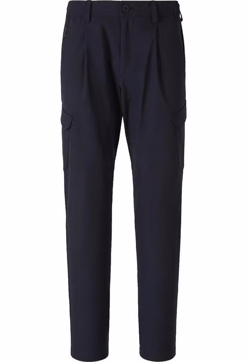 Herno Blue Polyester Cargo Pants