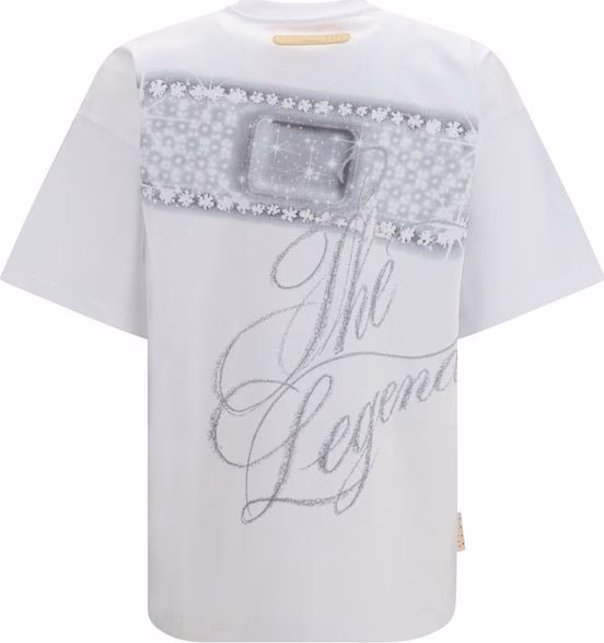 PDF Channel White Cotton T-Shirt